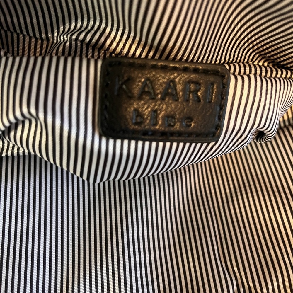 Kaari Blue Leopard print crossbody bag in great condition